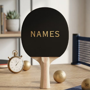 Personalisiert mit Nachnamen oder Spitznamen darau Tischtennis Schläger