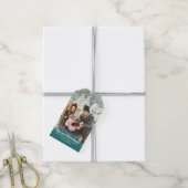 Personalisiert mit Name Custom Foto Christmas Geschenkanhänger (Mit Garn)