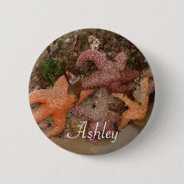 Personalisiert mit Name: Starfish/Sea Star Foto 4 Button