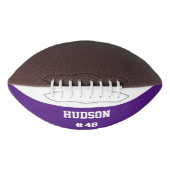Personalisiert mit Name und Nummer Football (Vorderseite)