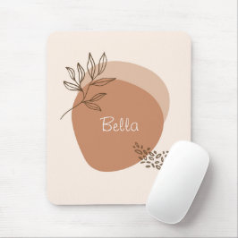 Personalisiert mit Namen | "Clay drizzle" | Mousepad