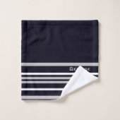 Personalisiert mit Namen,#, Team, Sportfan-Team Badhandtuch Set (Waschlappen)