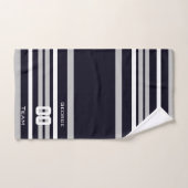 Personalisiert mit Namen,#, Team, Sportfan-Team Badhandtuch Set (Handtuch)