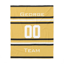 Personalisiert mit Namen,#, Team, Sportfan-Team