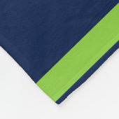 Personalisiert mit Namen,#, Team, Sportfan-Team Fleecedecke (Ecke)