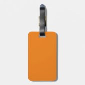 Personalisiert mit Namen Tiger Design Gepäckanhänger (Rückseite vertikal)