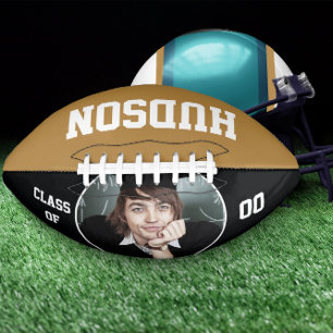 Personalisiert mit Namen und Jahr Football