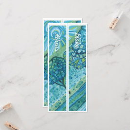 Personalisiert mit Namen Whimsical zwei Lesezeiche