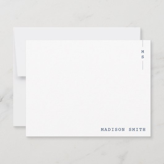 Personalisiert Mitteilungskarte (Vorderseite)