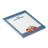 Personalisiert Mitzvah Notizblock (angewinkelt)