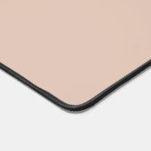 Personalisiert Mocha Rokoko Lotus Ornamental Manda Schreibtischunterlage (Ecke)