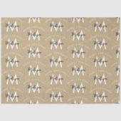 Personalisiert Modern Frohe Weihnachtsklebstoff Mo Seidenpapier (Vorderseite)