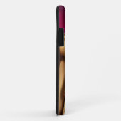 Personalisiert-modern-Fuchsien Lila und Gold- Case-Mate iPhone Hülle (Hinten/Rechts)