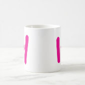 Personalisiert Modern Initial Kaffeetasse (Mittel)