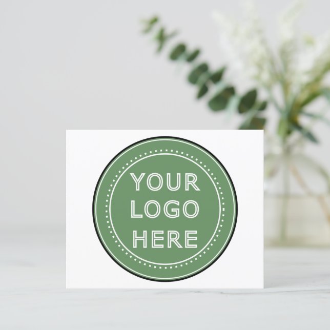 personalisiert modern, Minimalistisch und elegant (Stehend Vorderseite)