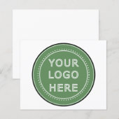 personalisiert modern, Minimalistisch und elegant (Vorne/Hinten)