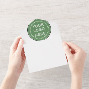 personalisiert modern, Minimalistisch und elegant All In One Einladung