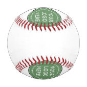 personalisiert modern, Minimalistisch und elegant Baseball (Rückseite)