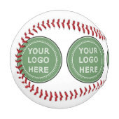 personalisiert modern, Minimalistisch und elegant Baseball (Vorderseite Links)