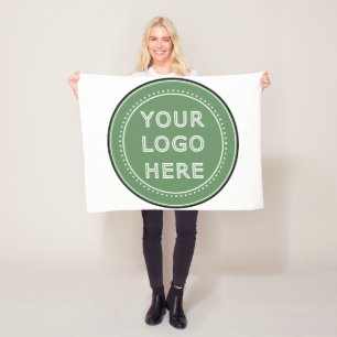 personalisiert modern, Minimalistisch und elegant Fleecedecke