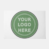 personalisiert modern, Minimalistisch und elegant Fußmatte (Vorderseite)