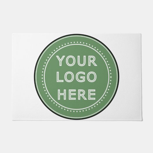 personalisiert modern, Minimalistisch und elegant Fußmatte (Vorderseite)