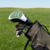 personalisiert modern, Minimalistisch und elegant Golf Headcover (In SItu)