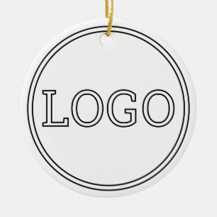 personalisiert modern, Minimalistisch und elegant Keramik Ornament
