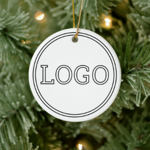 personalisiert modern, Minimalistisch und elegant Keramik Ornament