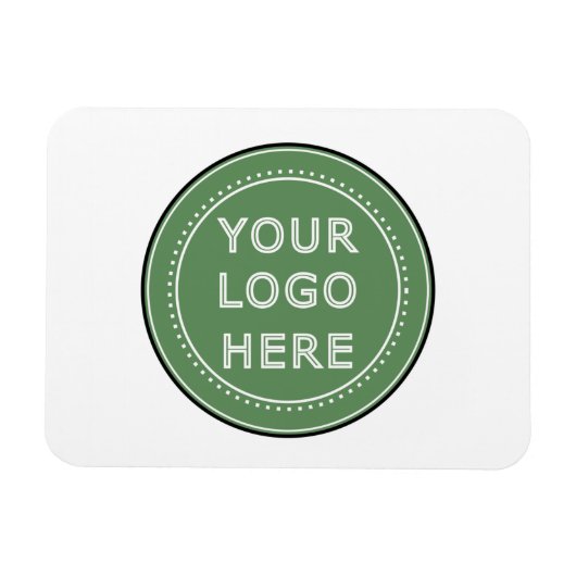 personalisiert modern, Minimalistisch und elegant Magnet (Horizontal)