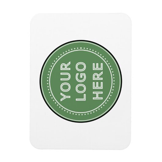 personalisiert modern, Minimalistisch und elegant Magnet (Vertikal)