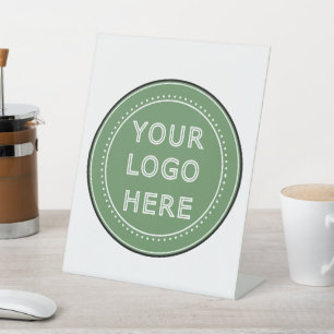personalisiert modern, Minimalistisch und elegant Sockelschild