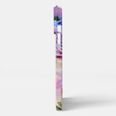 Personalisiert Modern , Niedliche Rose iPhone iPho iPhone Hülle (Linke Seite)