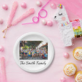 Personalisiert Modern Simple Wiedersehen Foto Pappteller (Party)