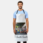 Personalisiert Modern Simple Wiedersehen Foto Schürze (Getragen)