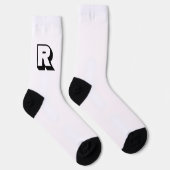 Personalisiert-Modern-Typografie Socken (Rechts)