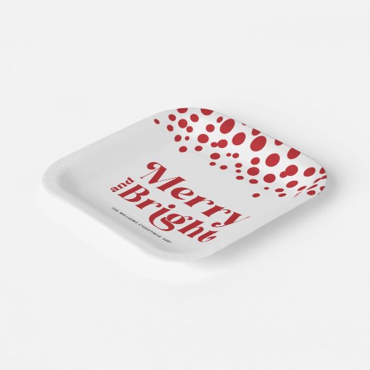 Personalisiert-modern und hell pappteller (Gewinkelt)