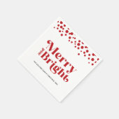 Personalisiert-modern und hell serviette (Ecke)