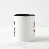 Personalisiert Moderne Abschluss Tasse - Graduate (Zentrum)