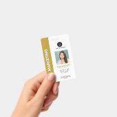 Personalisiert Moderne Berufliche Mitarbeiter ID G Ausweis (Handheld)