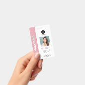 Personalisiert Moderne Berufliche Mitarbeiter ID P Ausweis (Handheld)