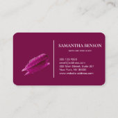 Personalisiert Moderne Berufliche Pflege Visitenkarte (Rückseite)