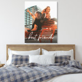 Personalisiert Moderne beste Freunde Foto Leinwanddruck (Insitu (Schlafzimmer))