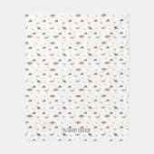 Personalisiert-moderne Dinosaurier Fleece Blanket (Vorderseite)