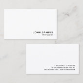 Personalisiert Moderne Elegante Beruflich einfach Visitenkarte (Vorne/Hinten)