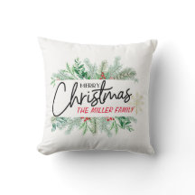 Personalisiert Moderne frohe Weihnachtsfamilie