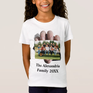Personalisiert Moderne Vintage Fotovorlage T-Shirt