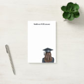 Personalisiert Moderner Abschluss Weibliche Gradui Post-it Klebezettel (Büro)