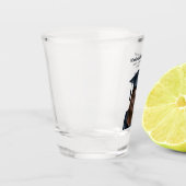 Personalisiert Moderner Abschluss Weibliche Gradui Schnapsglas (Links)