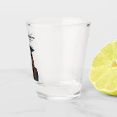 Personalisiert Moderner Abschluss Weibliche Gradui Schnapsglas (Rechts)